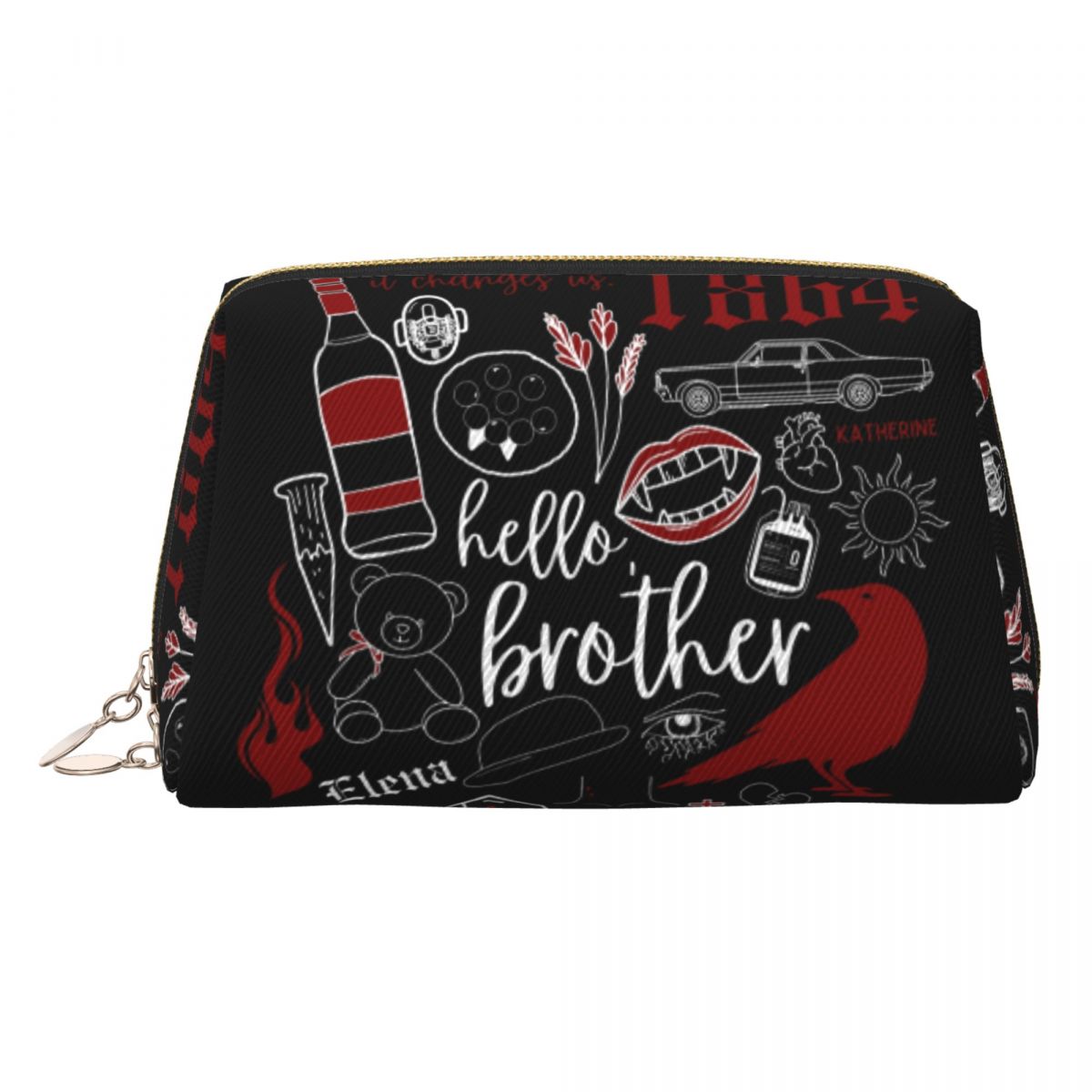 Beauty Vampire Makeup - The Vampire Diaries Cosmetic Bag Women
