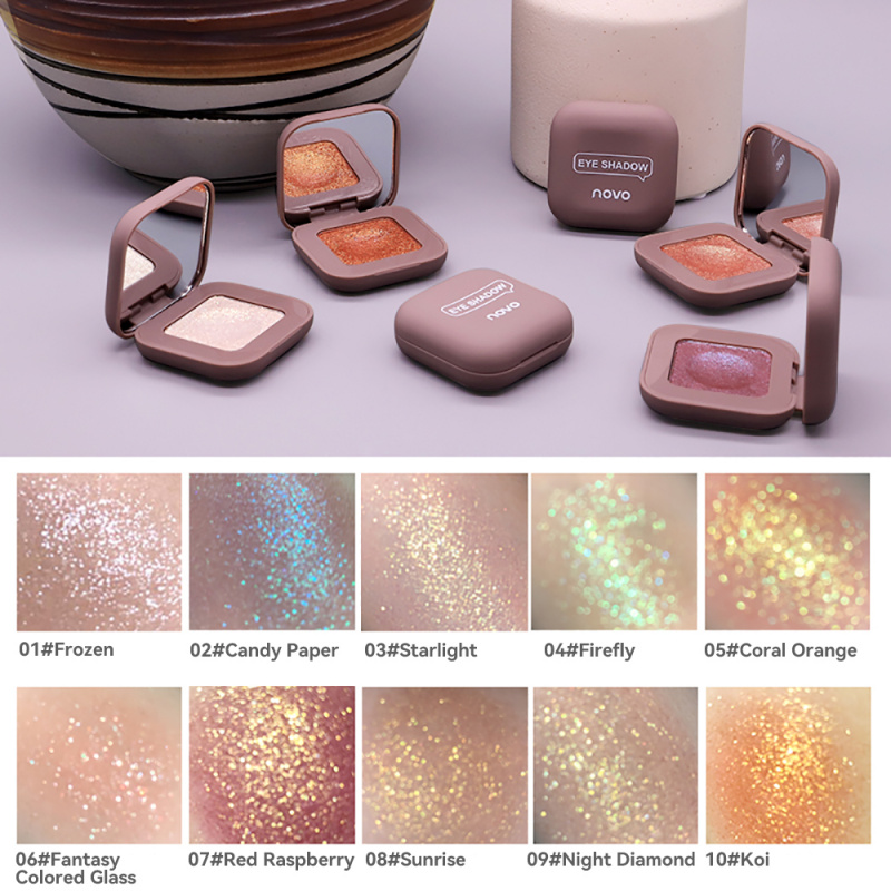 Beauty Makeup Pictures - NOVO Keyboard Fingertips Cool Eye Shadow