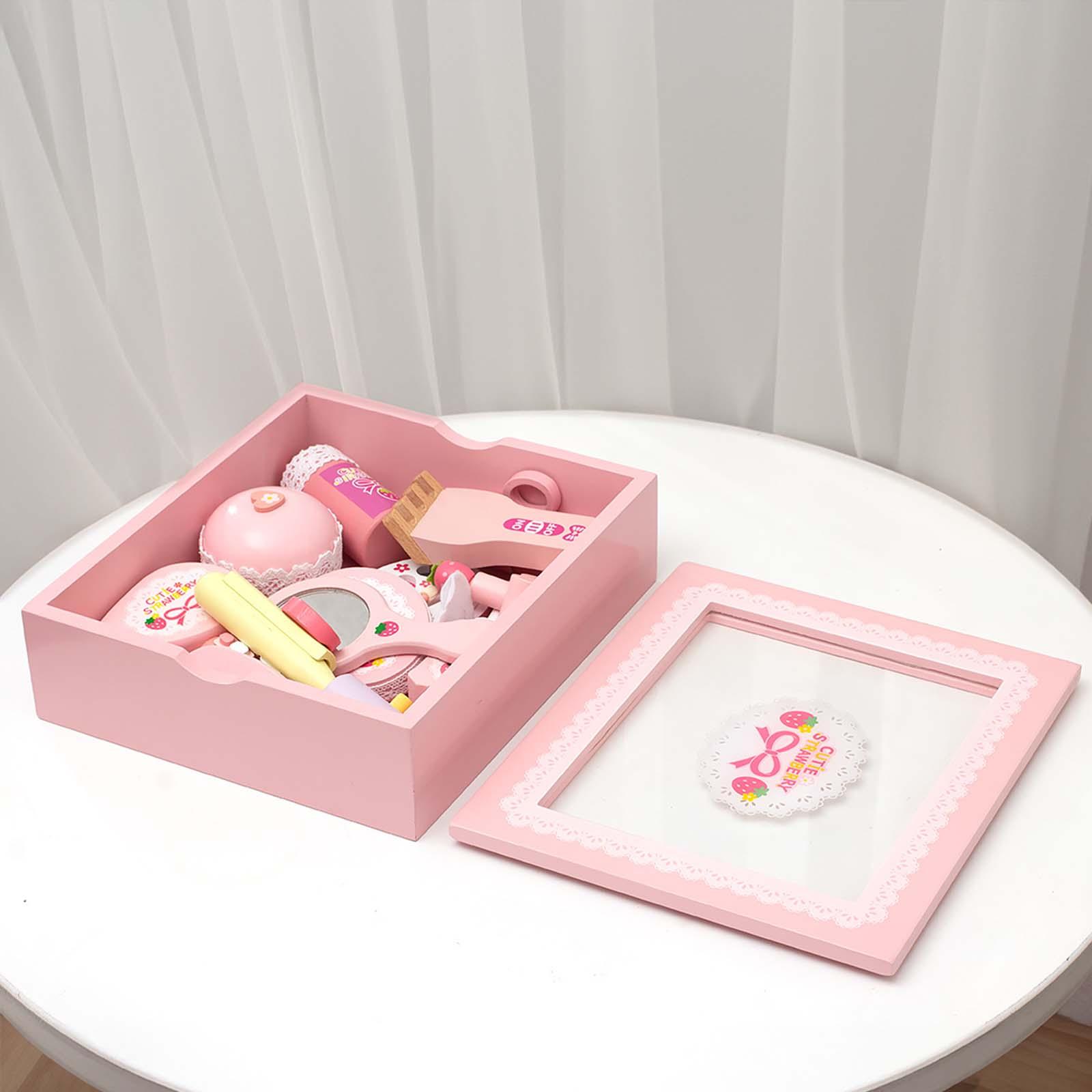 Beauty Makeup Games For Girls - Wooden Makeup Beauty Toy Set Learning