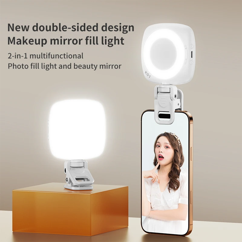 Photo Beauty Makeup - Phone Selfie Light 2700K-6500K Portbal Pocket