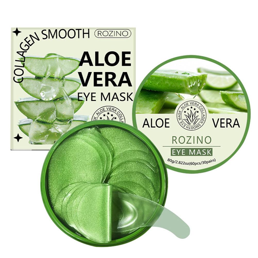 Collagen Eye Patch - 60pcs Aloe Vera Collagen Eye Mask