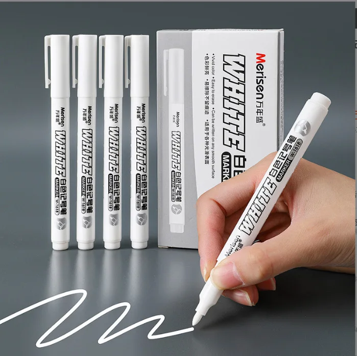 Beauty Makeup Pictures - 1 Pcs White Marker Pens Paint