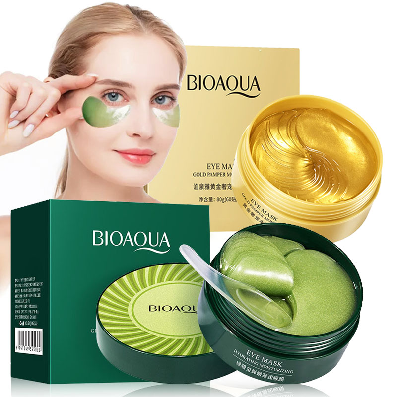 Collagen Eye Patch - 60pcs/box BIOAQUA Collagen Eye Mask Moisturizing