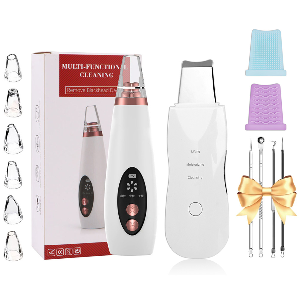 Pore Vacuum - Electric Blackhead Remover Vacuum Cleaner Black