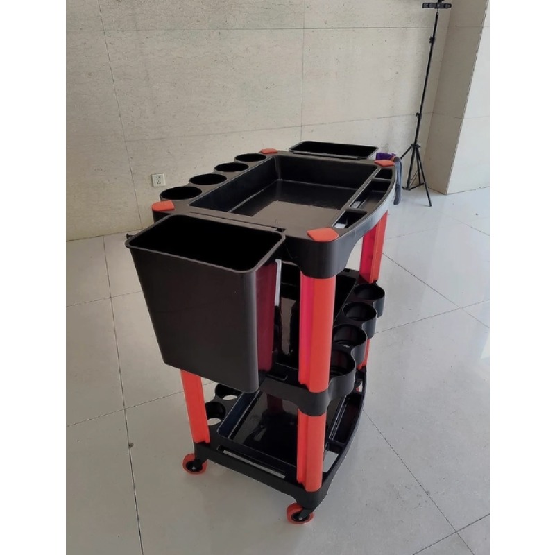 Beauty Makeup Workshop - Heavy-Duty 3-Shelf Beauty Tool Cart on