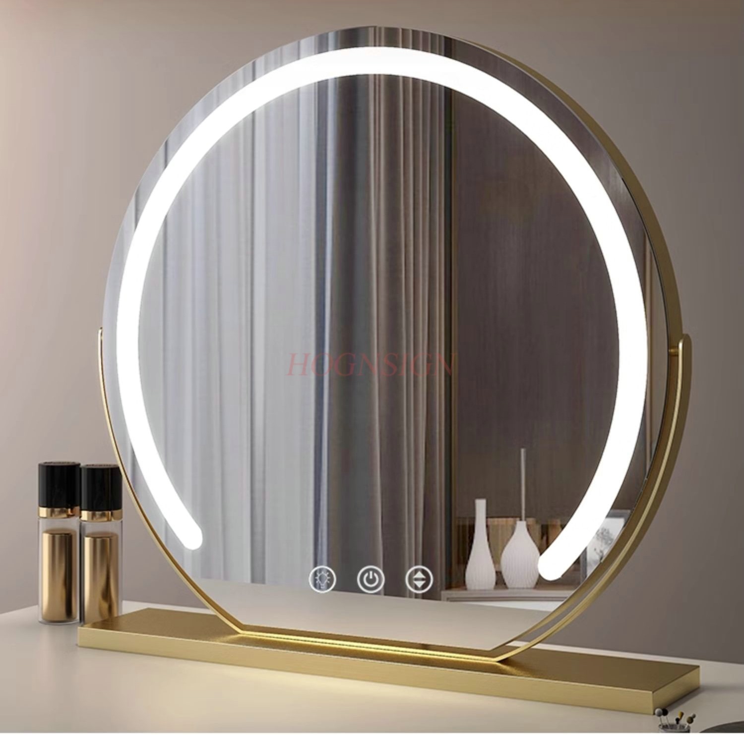 Makeup Master Beauty Salon - LED makeup mirror with lamp desktop