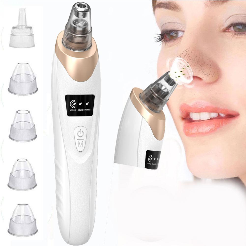 Pore Vacuum - Electric Blackhead Remover Vacuum Cleaner Black
