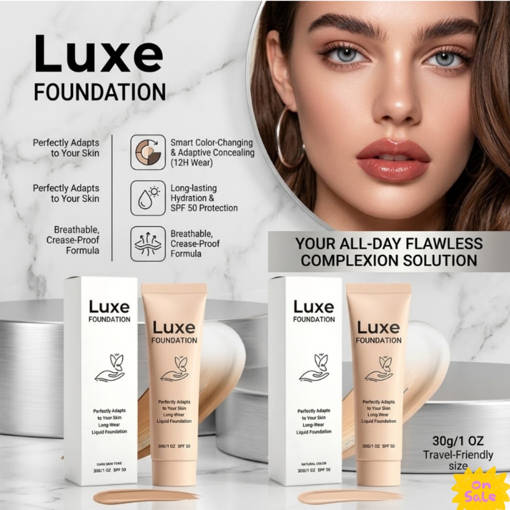 Pressed Powder Foundation - Magic Color Changing Liquid Foundation Smart