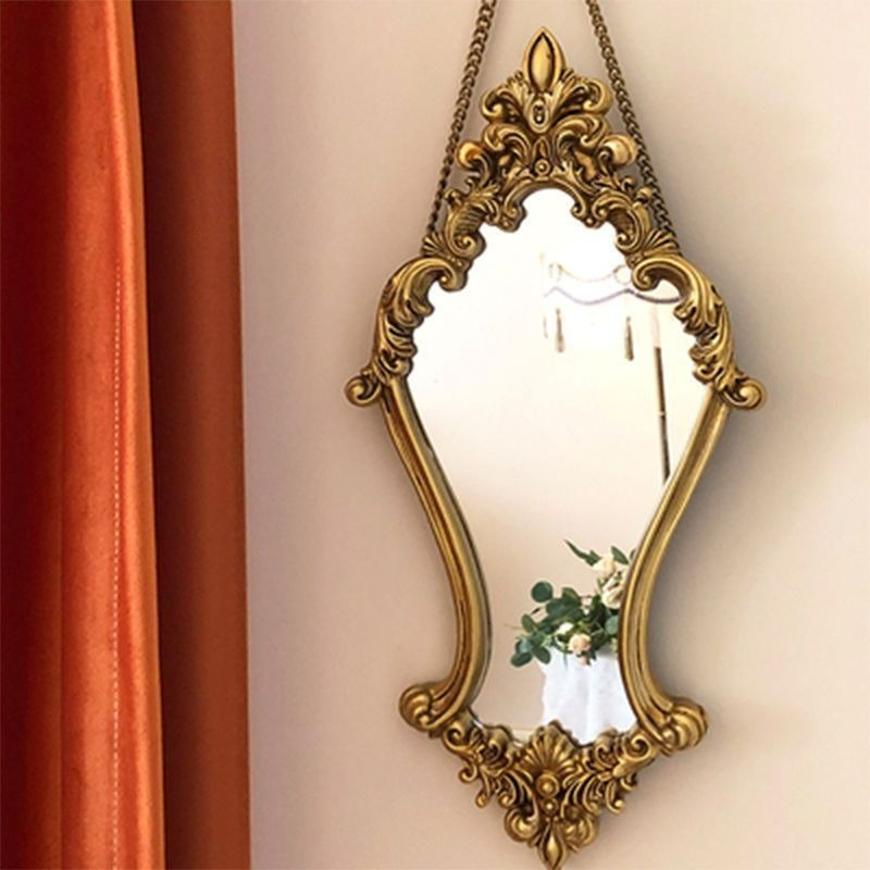 Photo Beauty Makeup - Light Luxury Wall-mounted European Makeup Mirror
