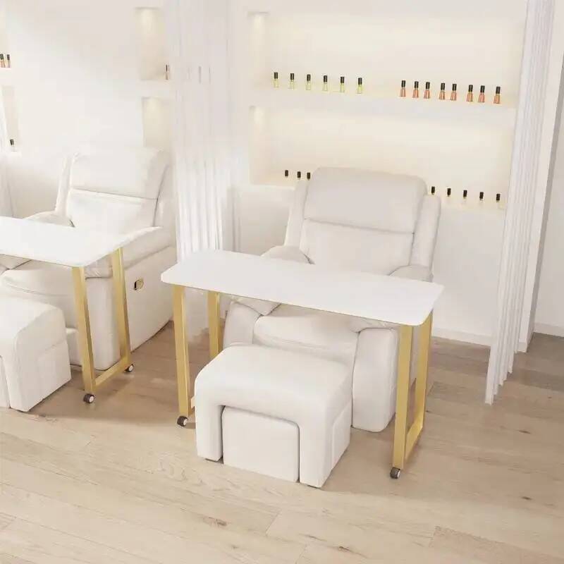 Makeup Beauty Lounge - Trendy Designer Nail Tables Perfume Beauty