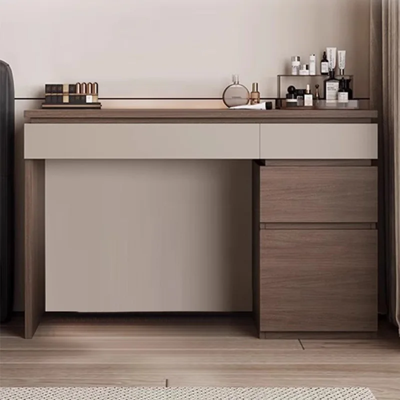 Wood Shelf Vanity Table Modern - огляд і ціна Makeup Beauty Lounge
