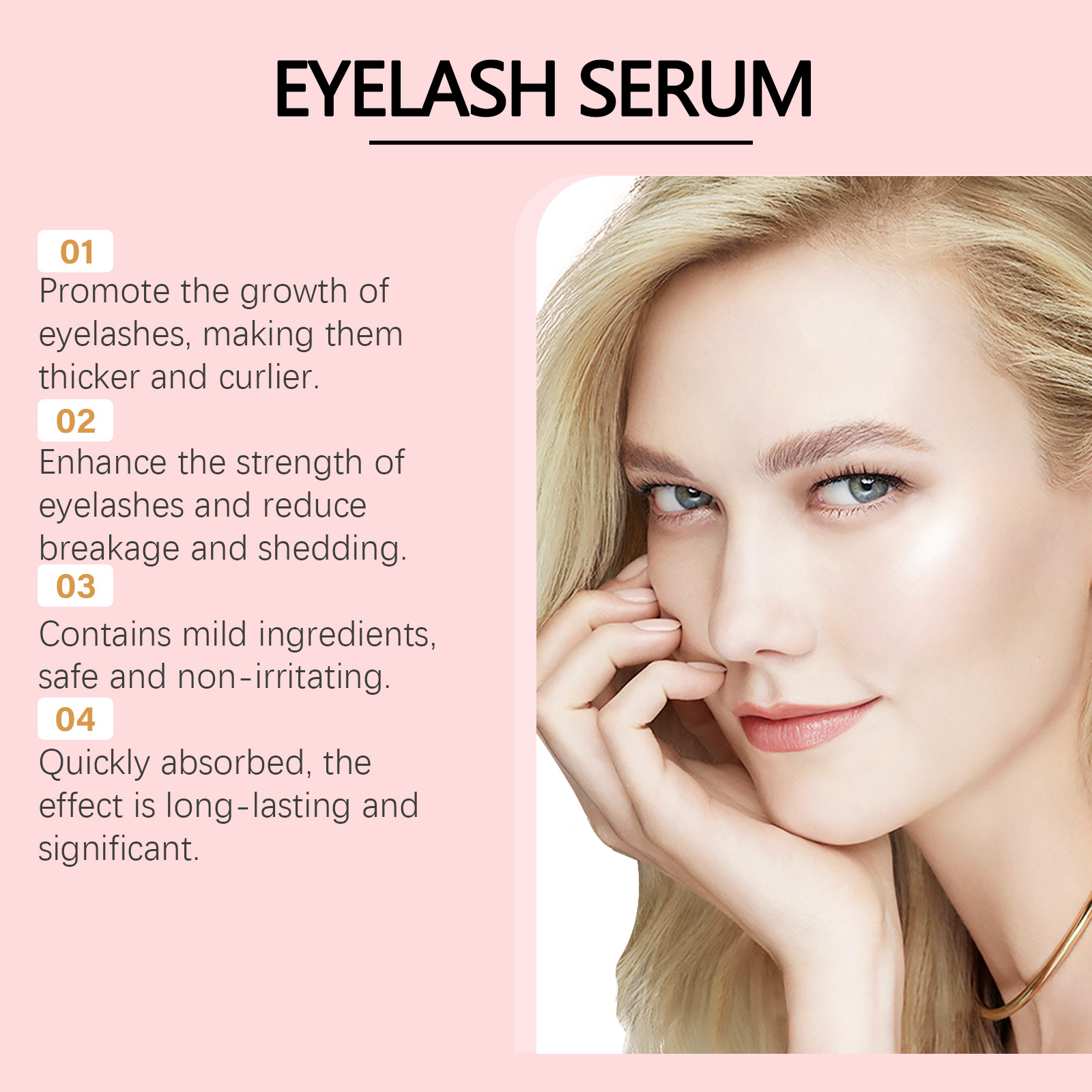 Eyelash Enhancer Serum Nourish - огляд і ціна Lash Serum Growth