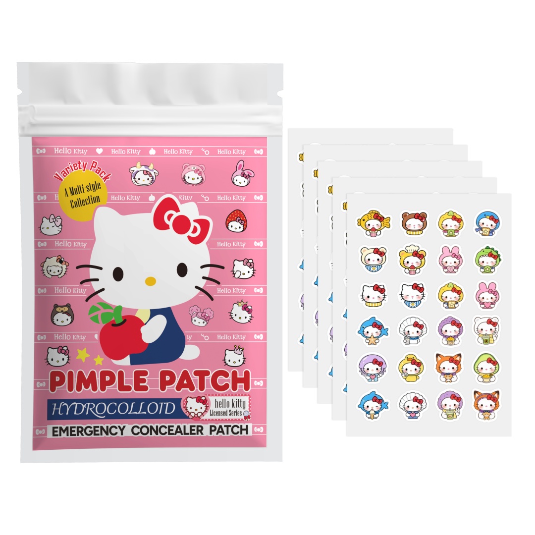 48/120PCS hello kitty Acne pat - огляд і ціна Pressed Powder Foundation