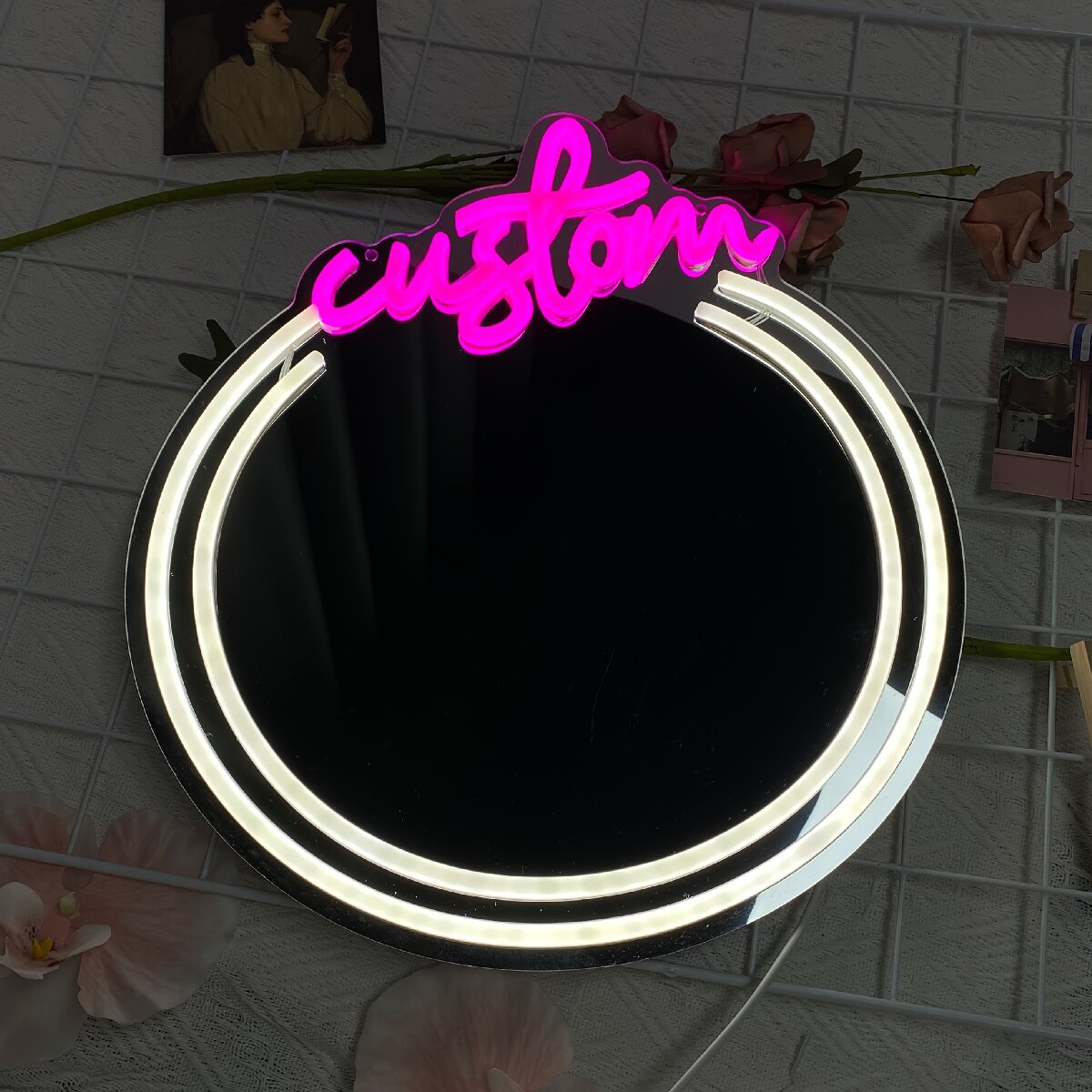 Custom Mirror Neon Signs, for  - огляд і ціна Makeup Beauty Lounge