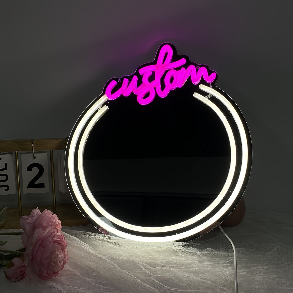 Custom Mirror Neon Signs, for  - огляд і ціна Makeup Beauty Lounge