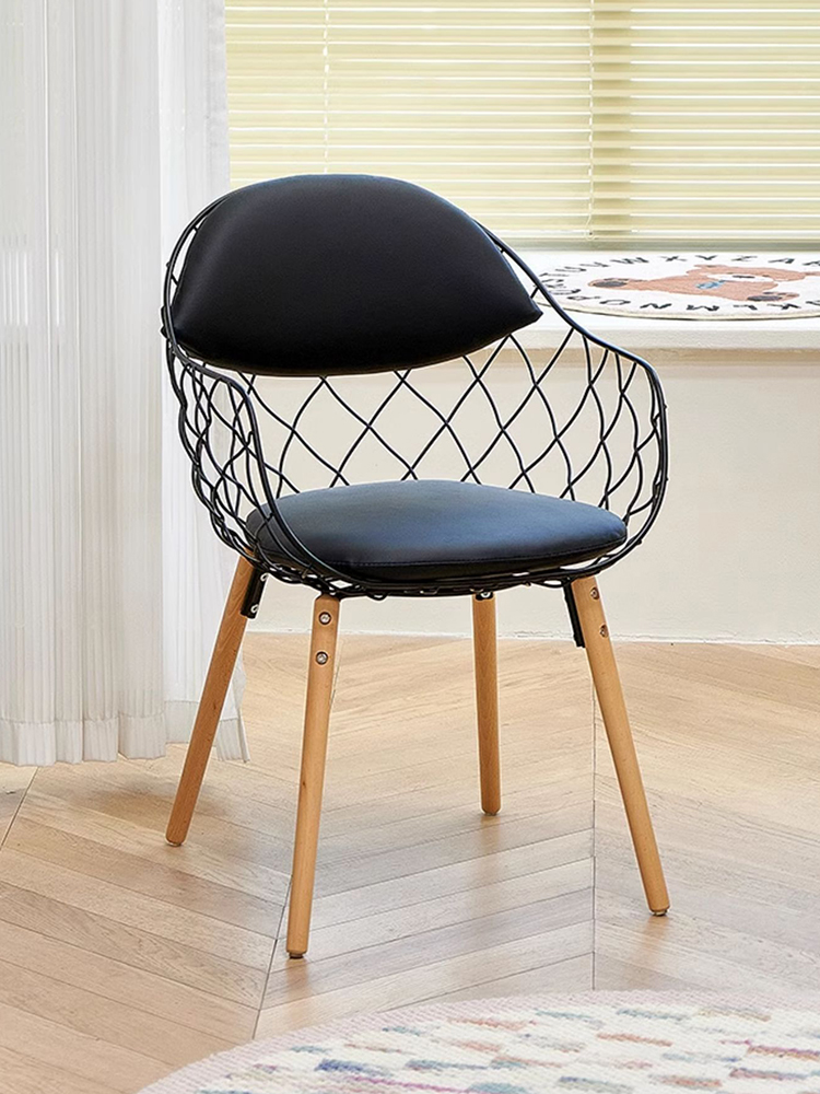 Creative Hollow Backrest Dinin - огляд і ціна Beauty Makeup Chair