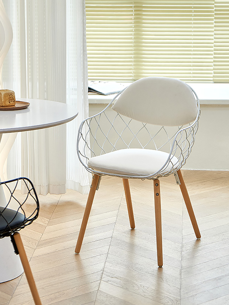Creative Hollow Backrest Dinin - огляд і ціна Beauty Makeup Chair