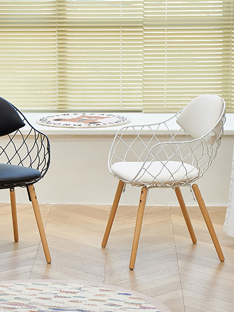 Creative Hollow Backrest Dinin - огляд і ціна Beauty Makeup Chair