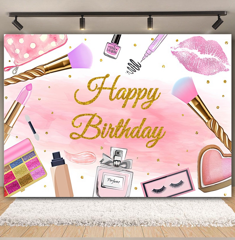 Spa Party Backdrop for Photogr - огляд і ціна Photo Beauty Makeup