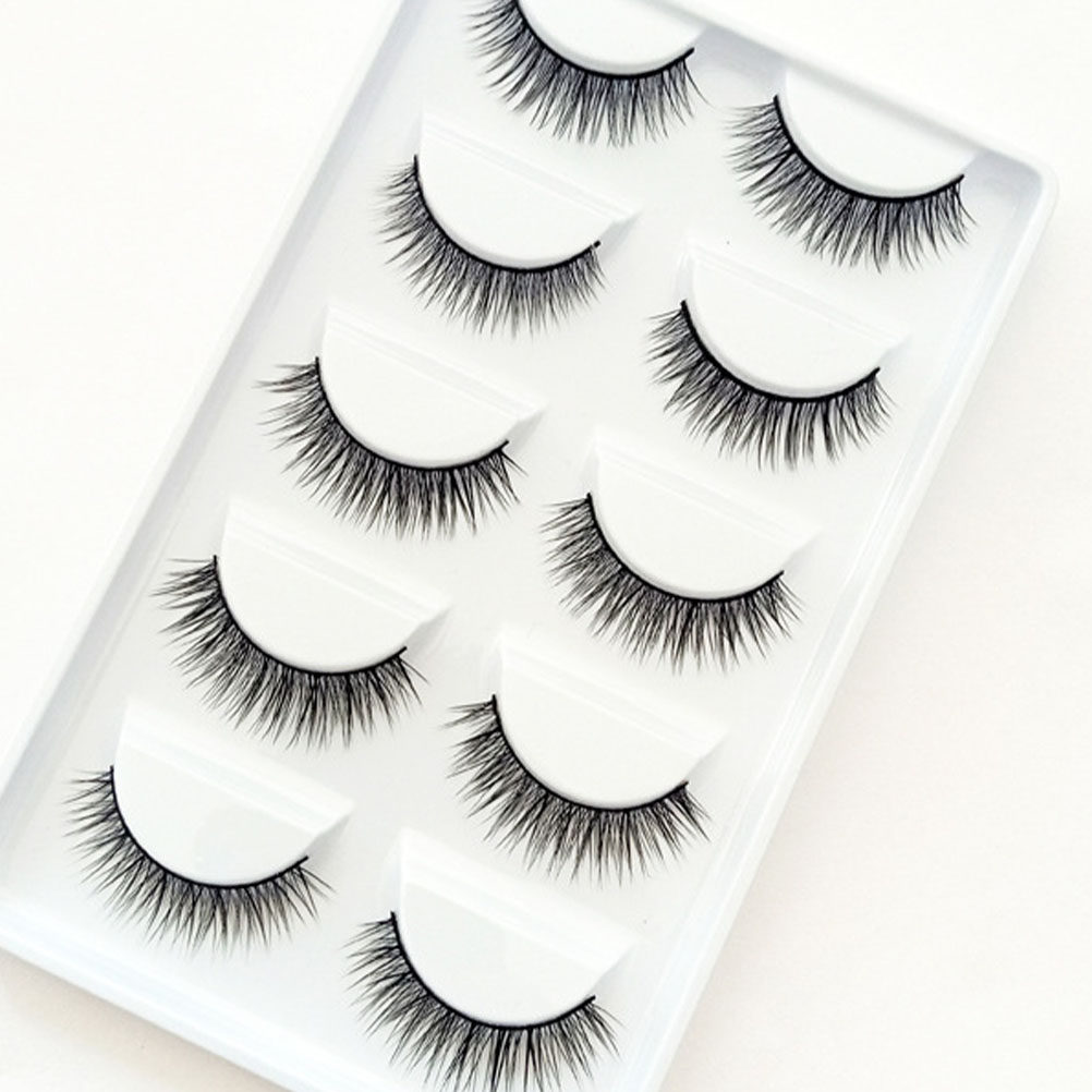 10Pairs Natural False Eyelashe - огляд і ціна Beauty Makeup Look