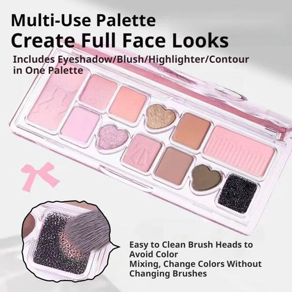 Capel 11-Color Eye Shadow Pale - огляд і ціна Merit Beauty Makeup