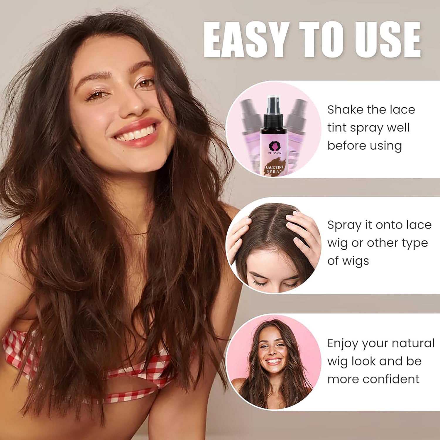 Lace Tint Spray For Wigs,Water - огляд і ціна Pressed Powder Foundation