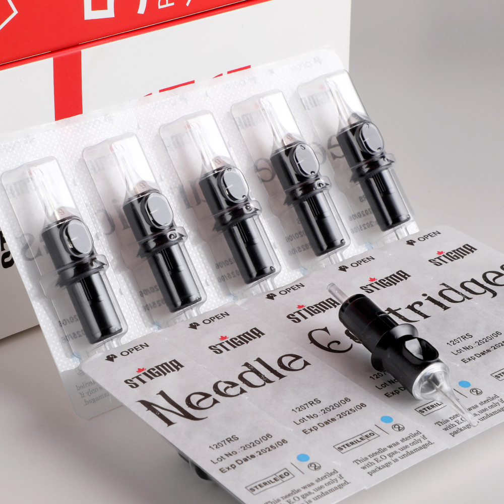 STIGMA 50Pcs Tattoo Cartridges - огляд і ціна Merit Beauty Makeup