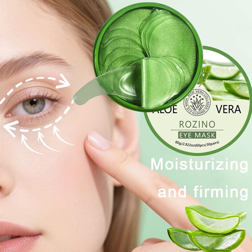 60pcs Aloe Vera Collagen Eye M - огляд і ціна Collagen Eye Patch