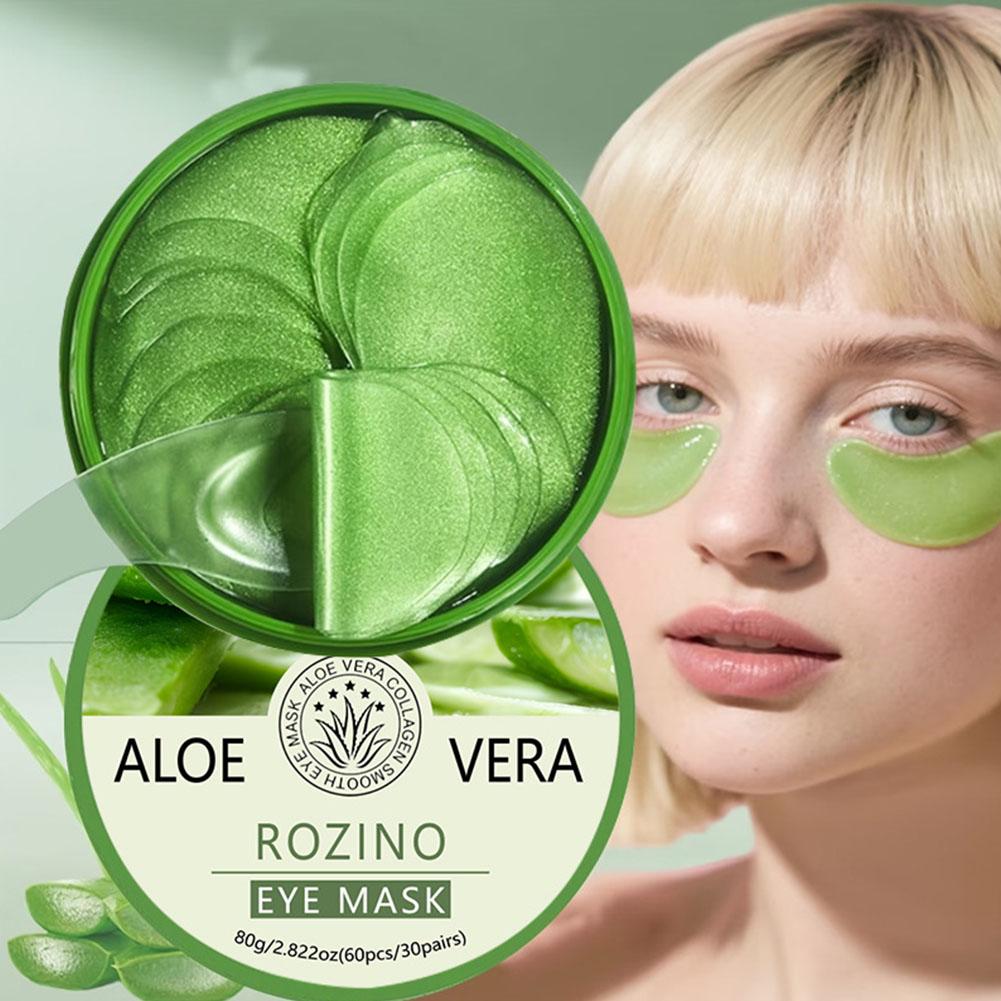 60pcs Aloe Vera Collagen Eye M - огляд і ціна Collagen Eye Patch