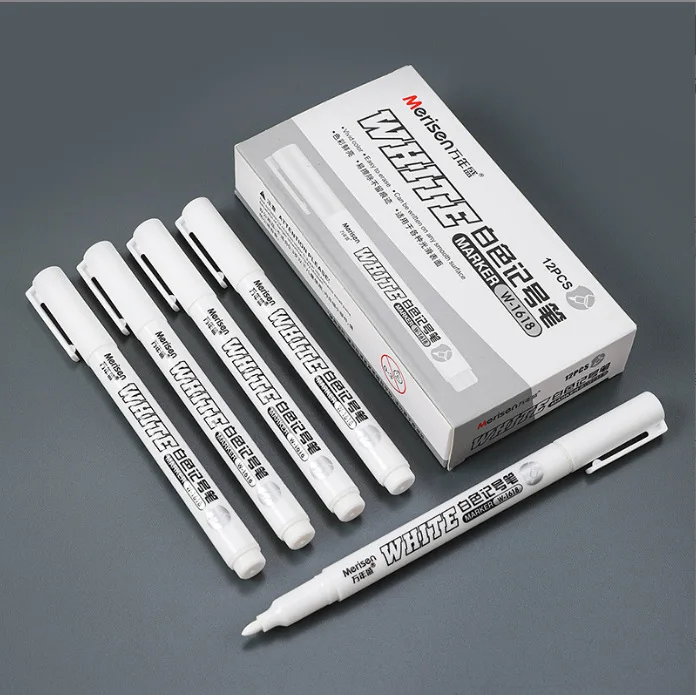 1 Pcs White Marker Pens Paint  - огляд і ціна Beauty Makeup Pictures