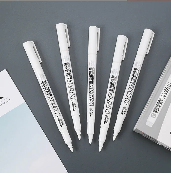 1 Pcs White Marker Pens Paint  - огляд і ціна Beauty Makeup Pictures