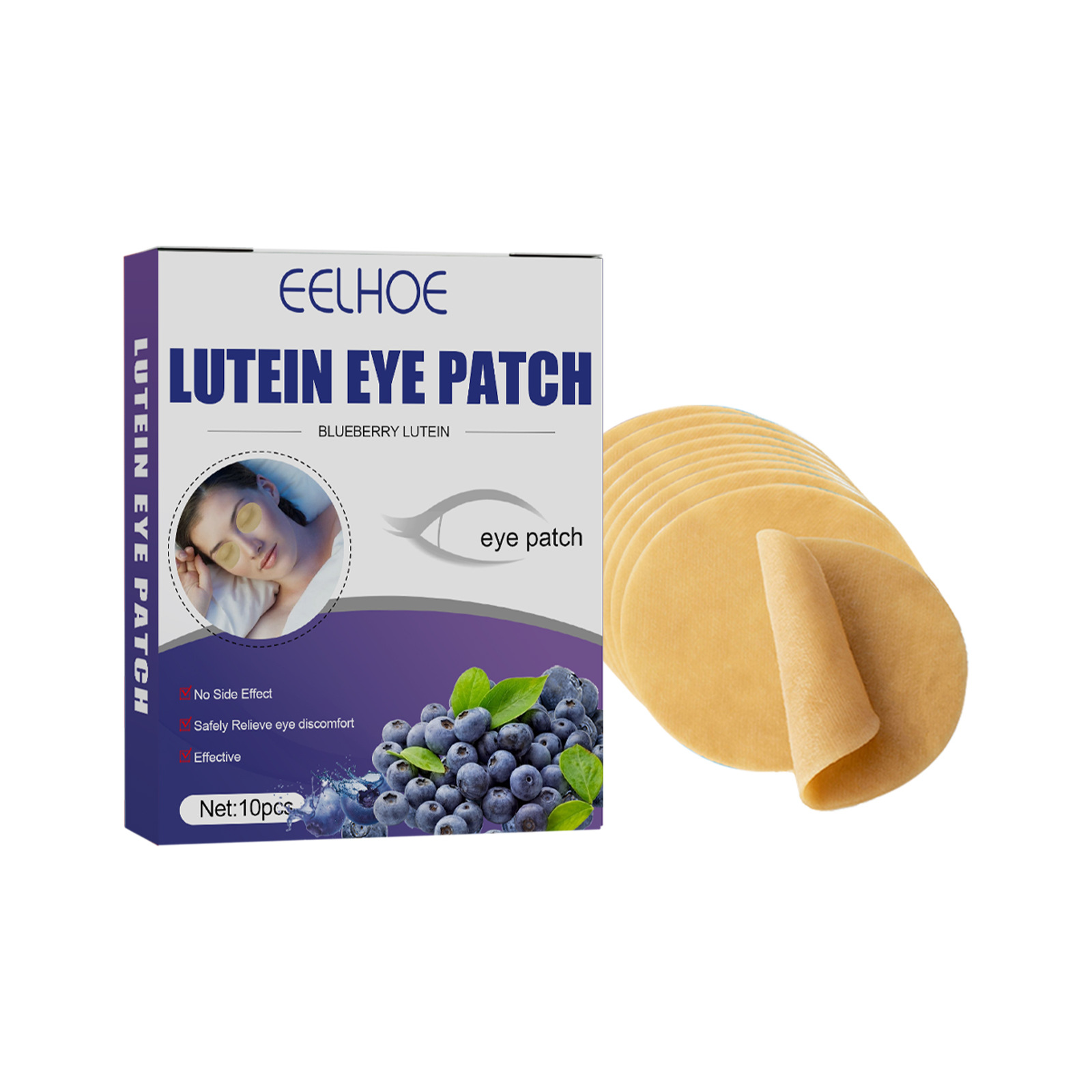 EELHOE Blueberry Lutein Eye Pa - огляд і ціна Collagen Eye Patch