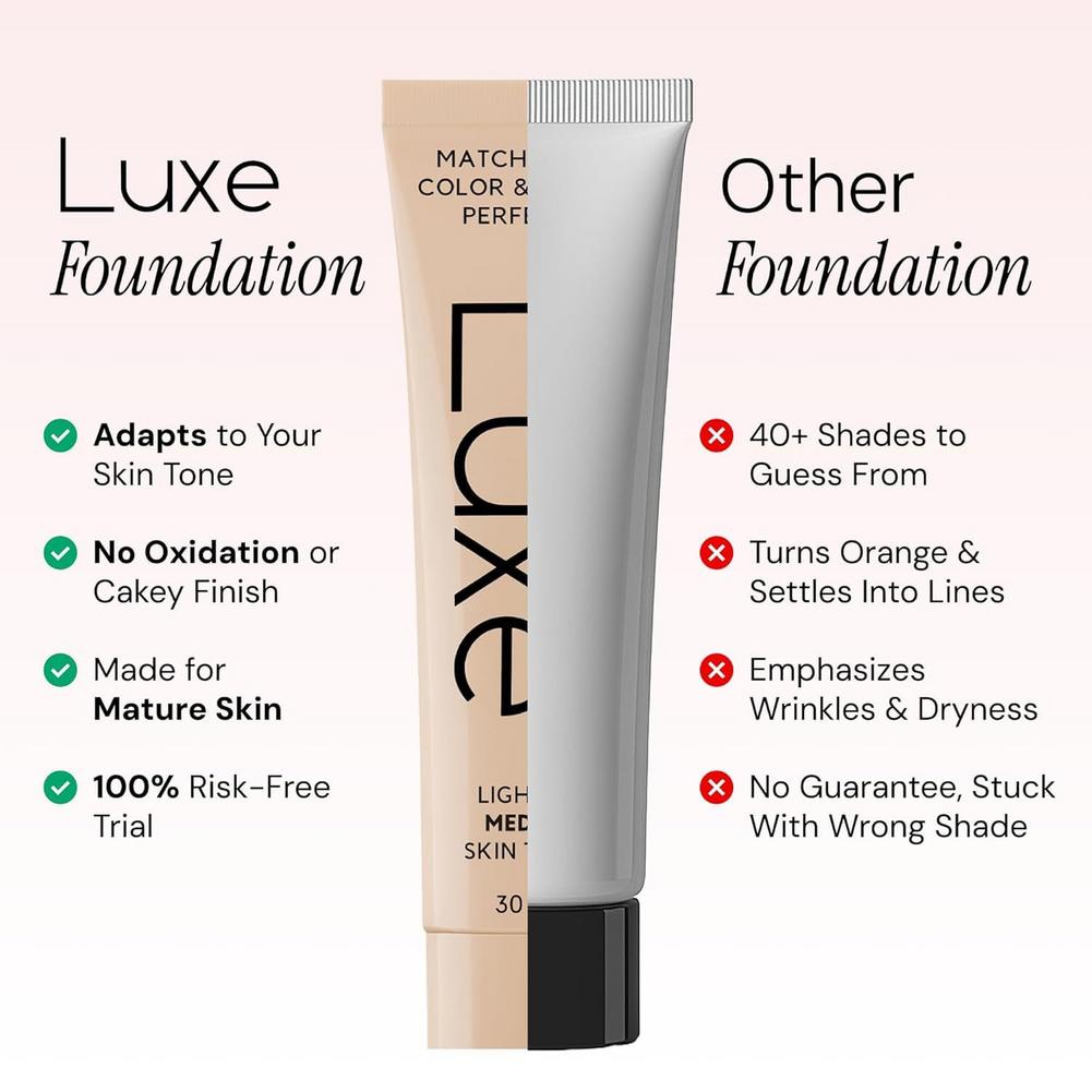 LUXE Full Cover Hydrating Liqu - огляд і ціна Pressed Powder Foundation