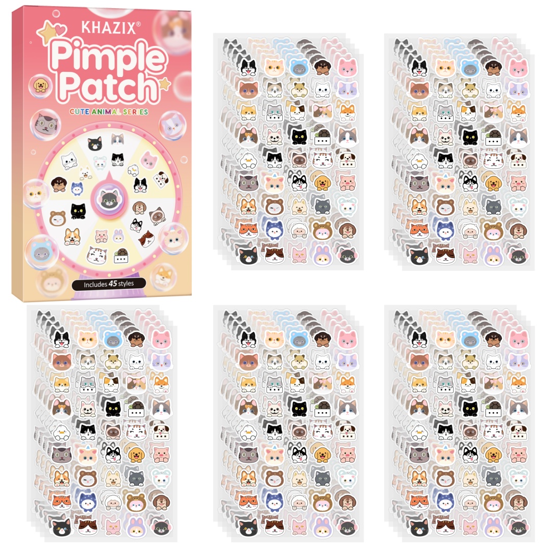 45pcs Cartoon acne patch, cute - огляд і ціна Pressed Powder Foundation