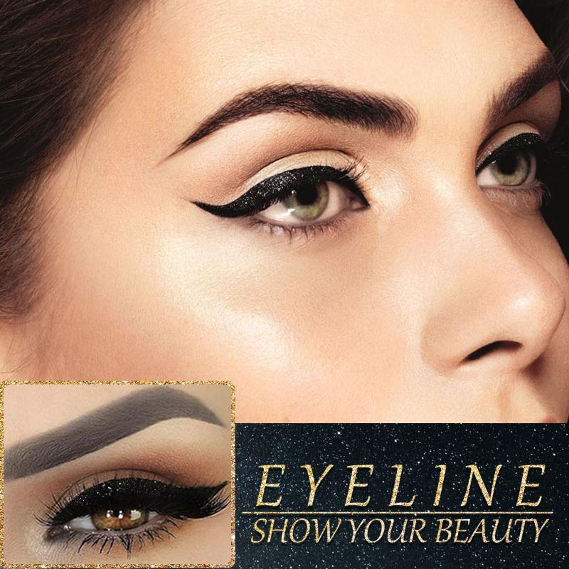 False Eyelashes and Eyeliner S - огляд і ціна Beauty Makeup Look