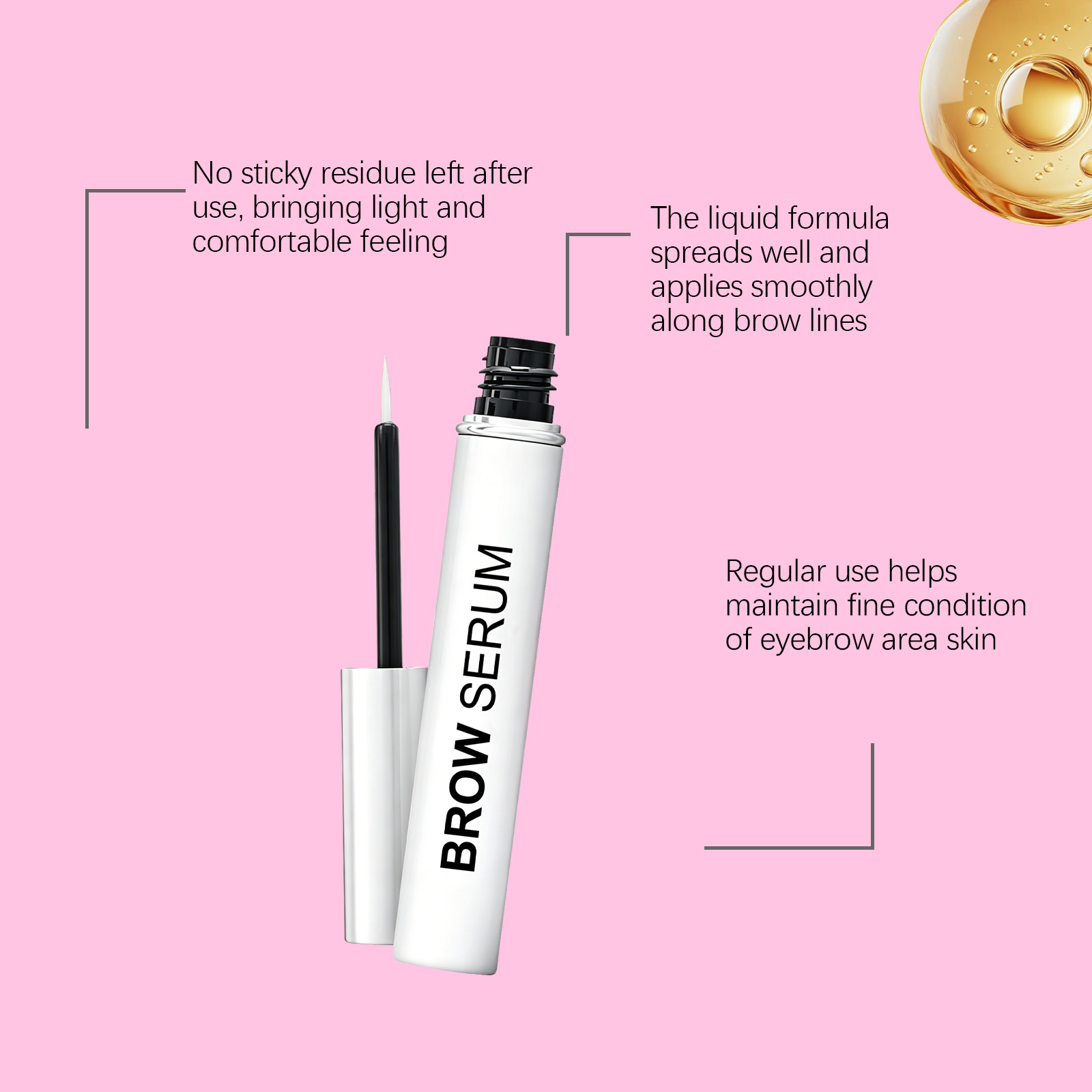 Castor Oil Eyebrow Growth Seru - огляд і ціна Lash Serum Growth