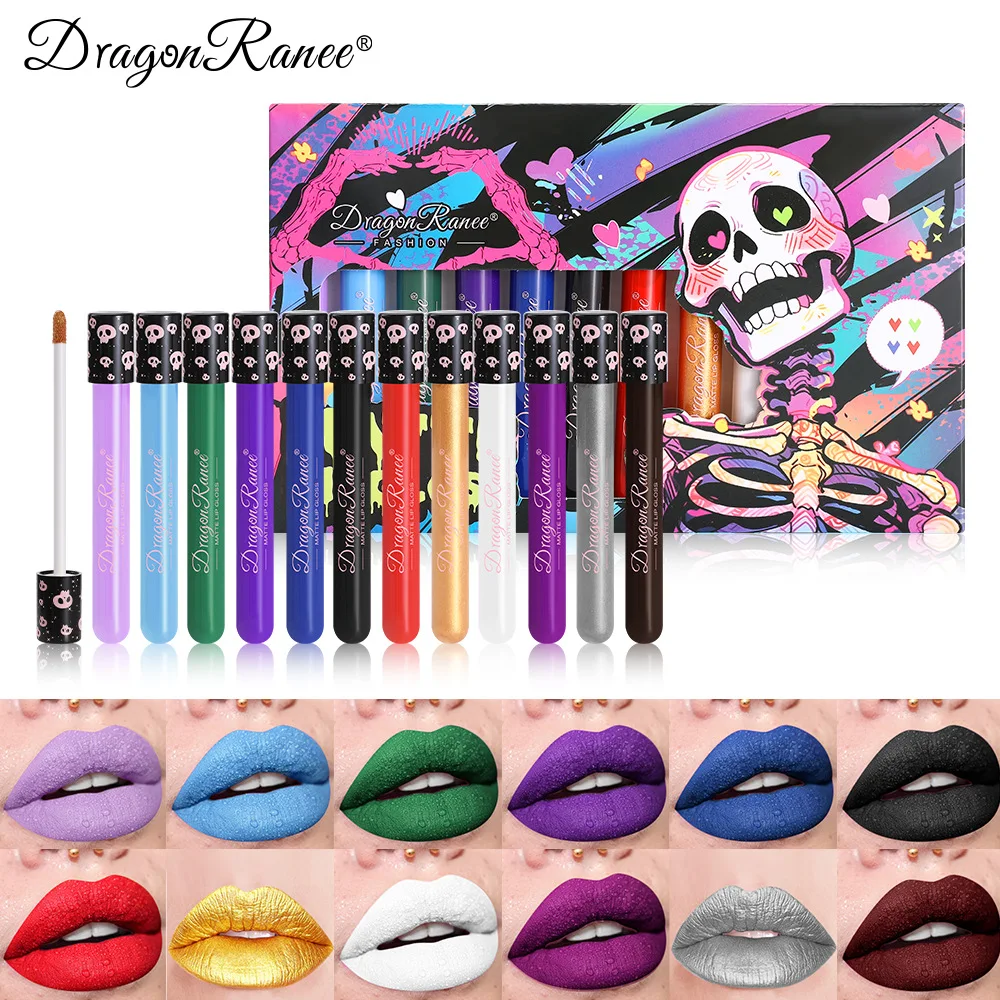 Matte Lip Glaze 12 Colors Wate - огляд і ціна Beauty Vampire Makeup
