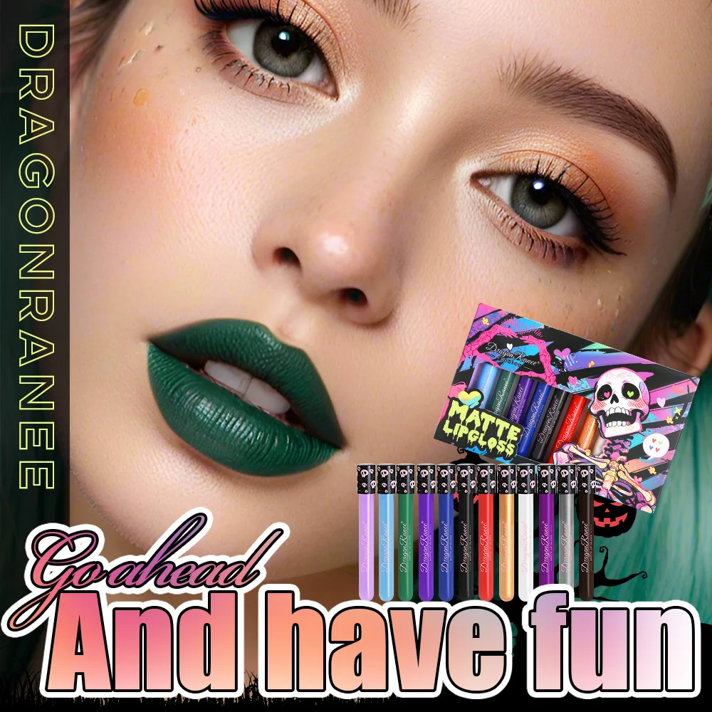 Matte Lip Glaze 12 Colors Wate - огляд і ціна Beauty Vampire Makeup