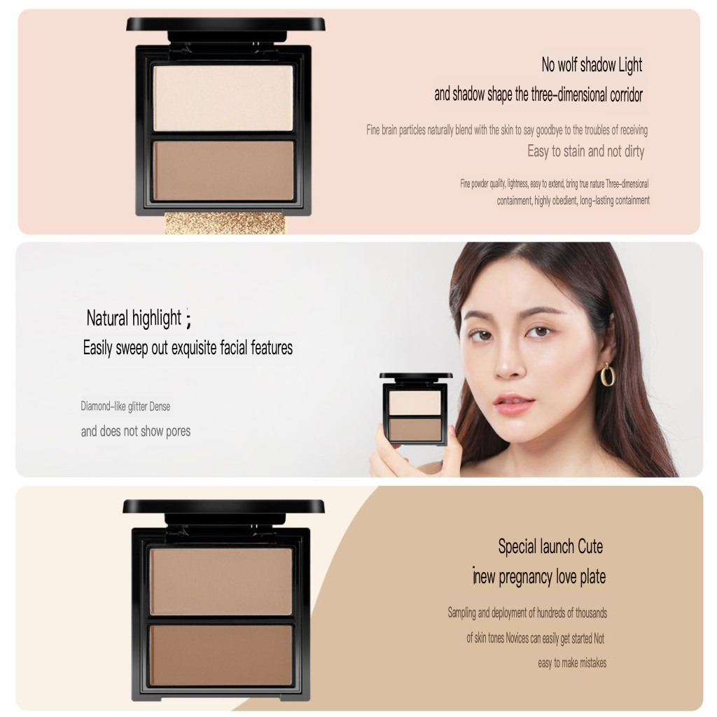 NOVO Two Tone Makeup Disc Powd - огляд і ціна Beauty Makeup Novo