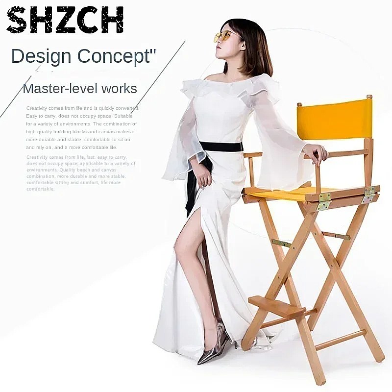 Versatile Solid Wood Director  - огляд і ціна Beauty Makeup Chair