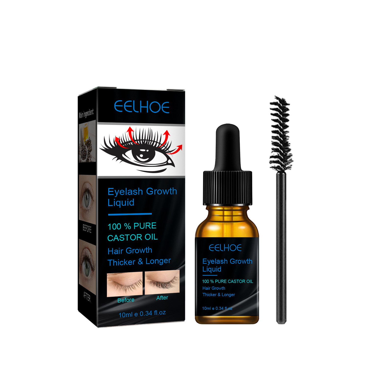 Castor Oil Eyelash Growth Seru - огляд і ціна Lash Serum Growth