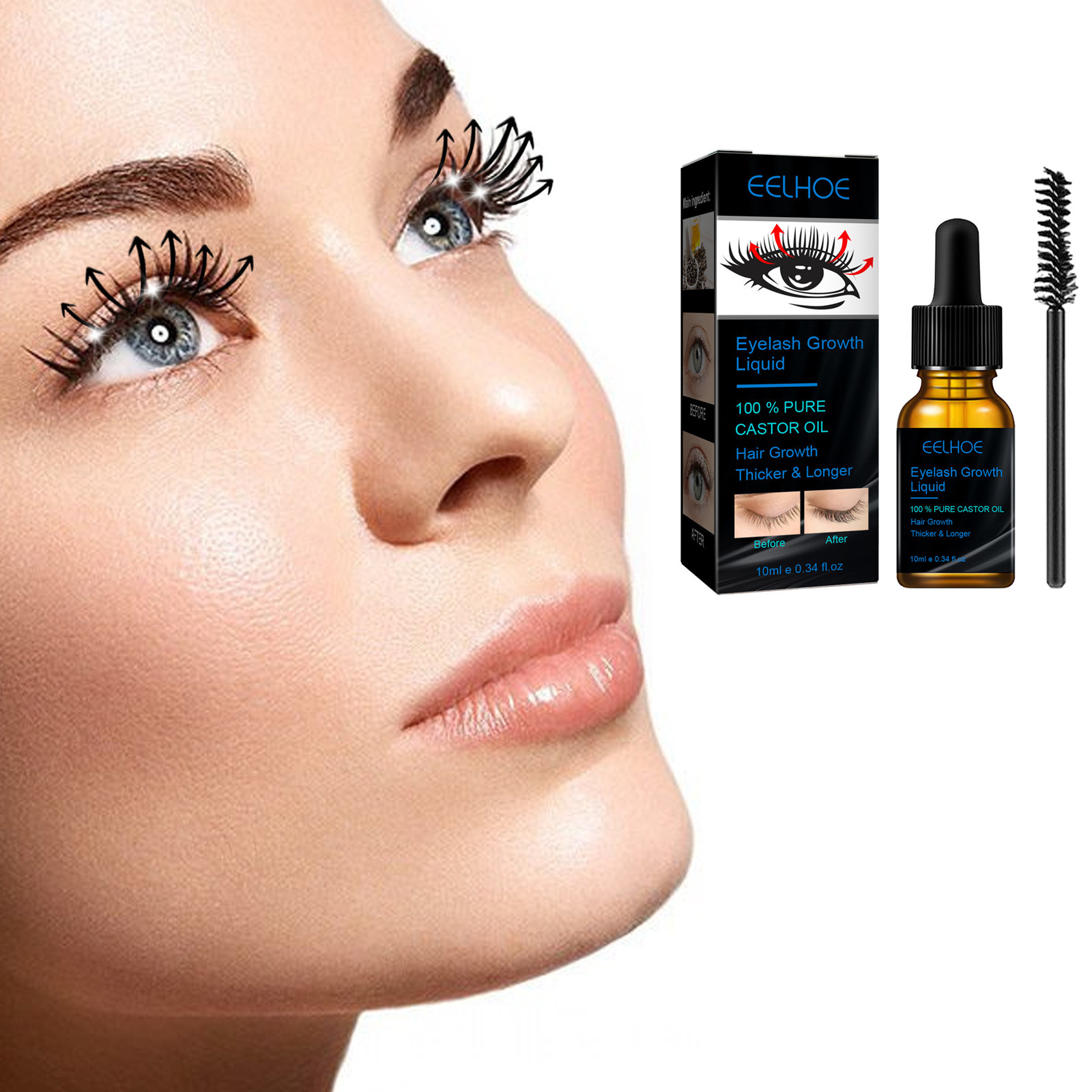 Castor Oil Eyelash Growth Seru - огляд і ціна Lash Serum Growth