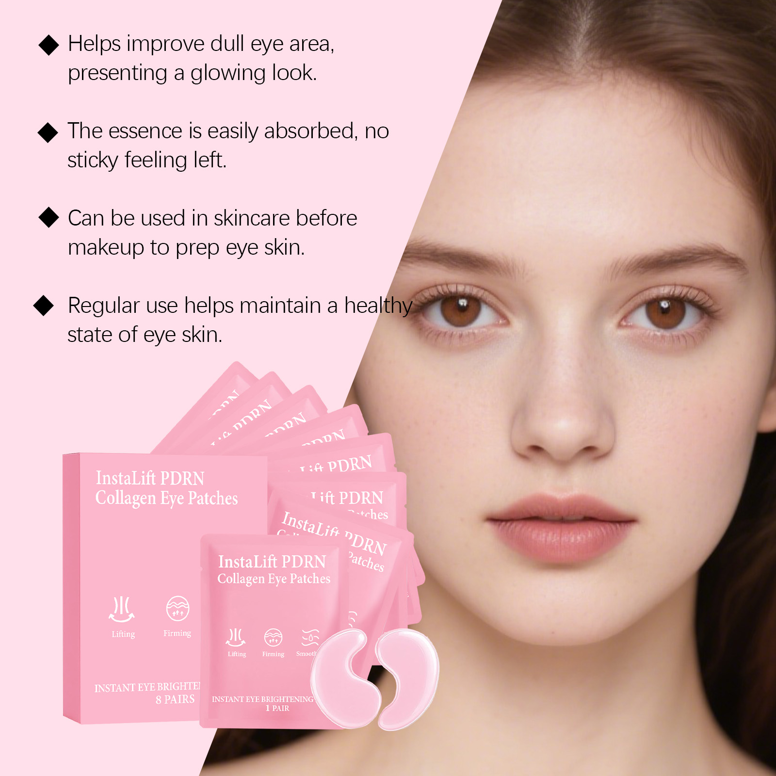 Instalift PDRN Collagen Eye Pa - огляд і ціна Collagen Eye Patch