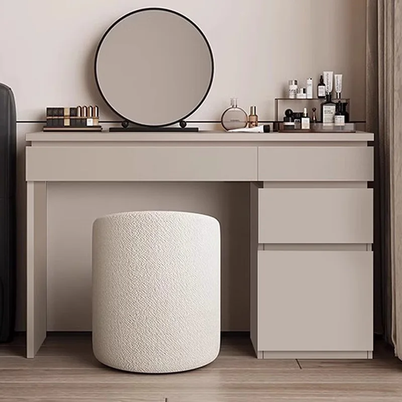 Wood Shelf Vanity Table Modern - огляд і ціна Makeup Beauty Lounge
