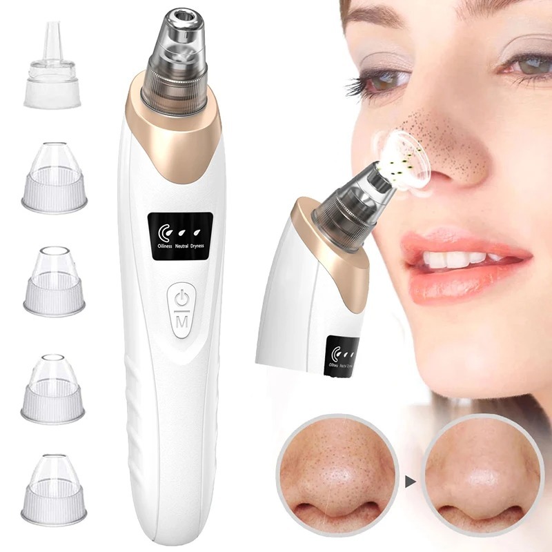 Rechargeable Blackhead Remover - огляд і ціна Pore Vacuum