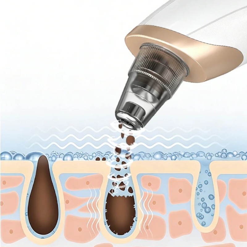 Rechargeable Blackhead Remover - огляд і ціна Pore Vacuum