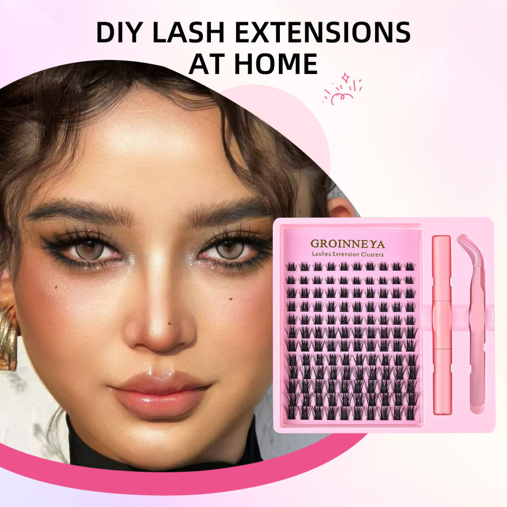 DIY Grafting False Eyelashes E - огляд і ціна Beauty Makeup Look
